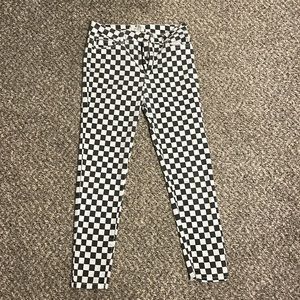 Checkered pants